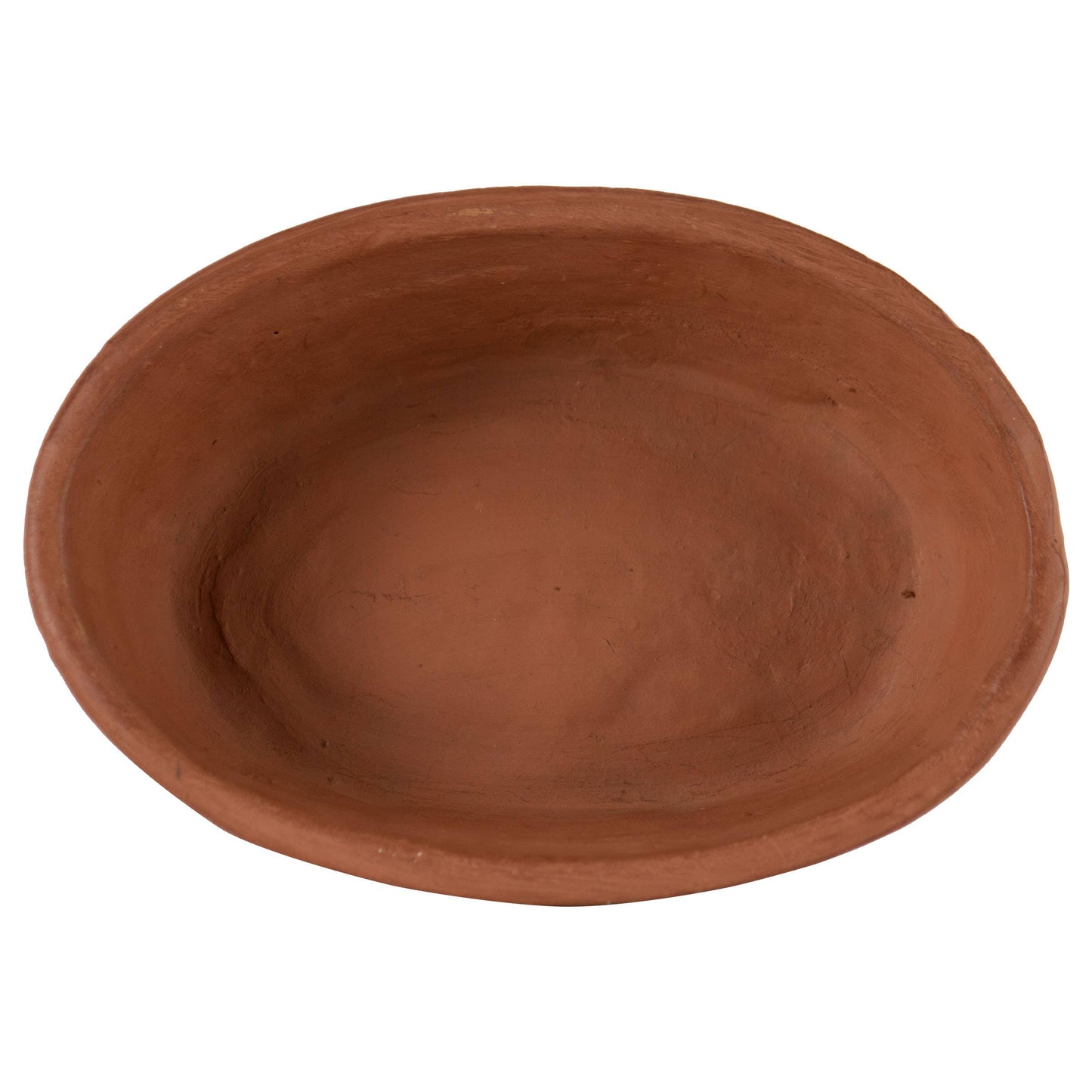Jenica Oval Terracotta Planter Hand Painted Floral (pottery only)