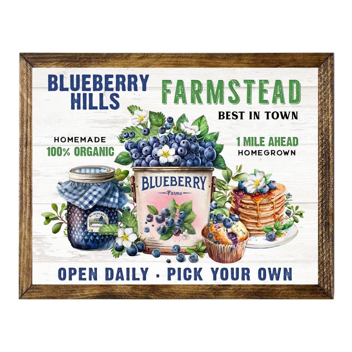 TIMBERLAND FRAME BLUEBERRY HILLS