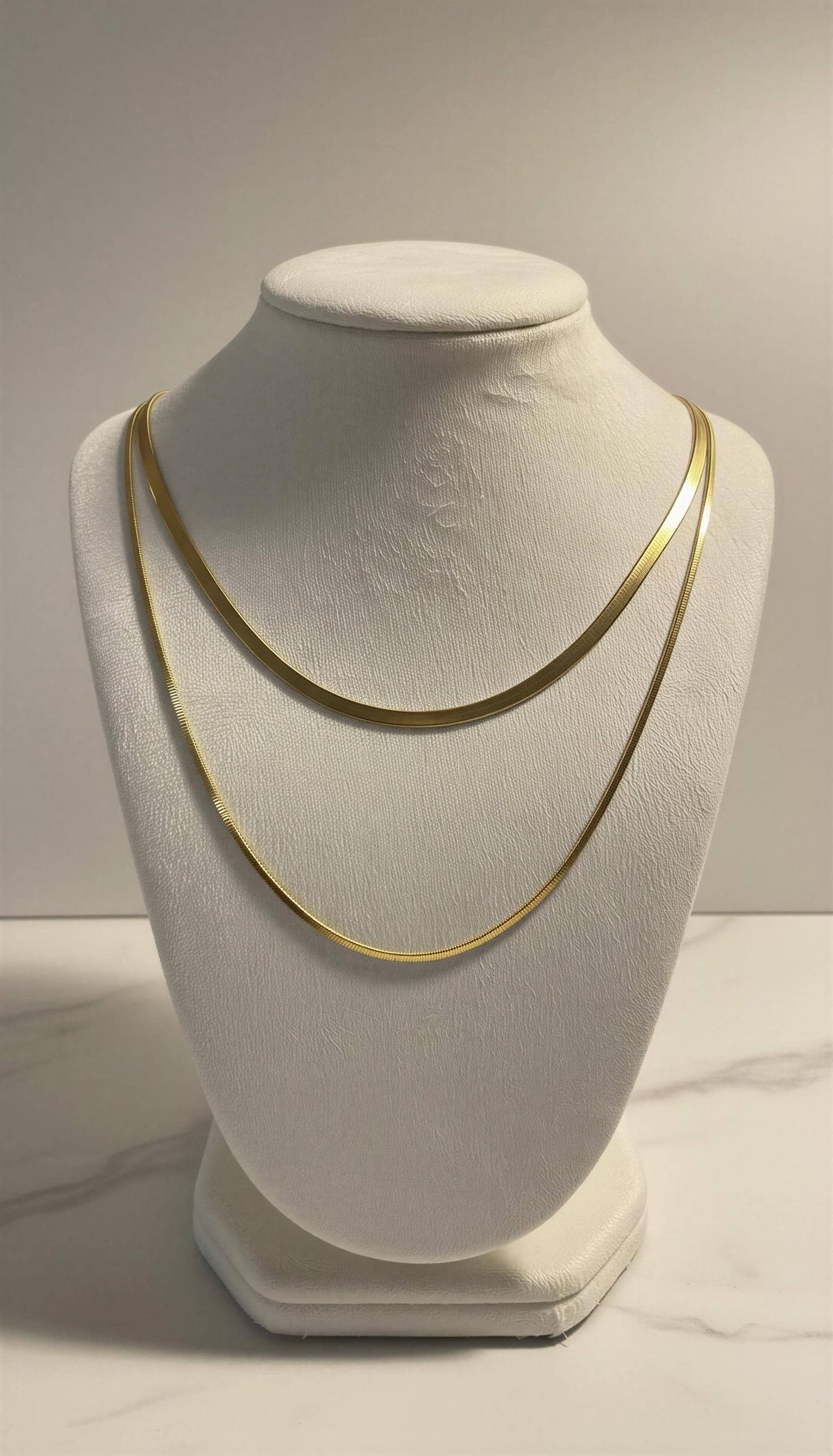 Tide Tarnish-Resistant Stainless Steel Layered Necklace