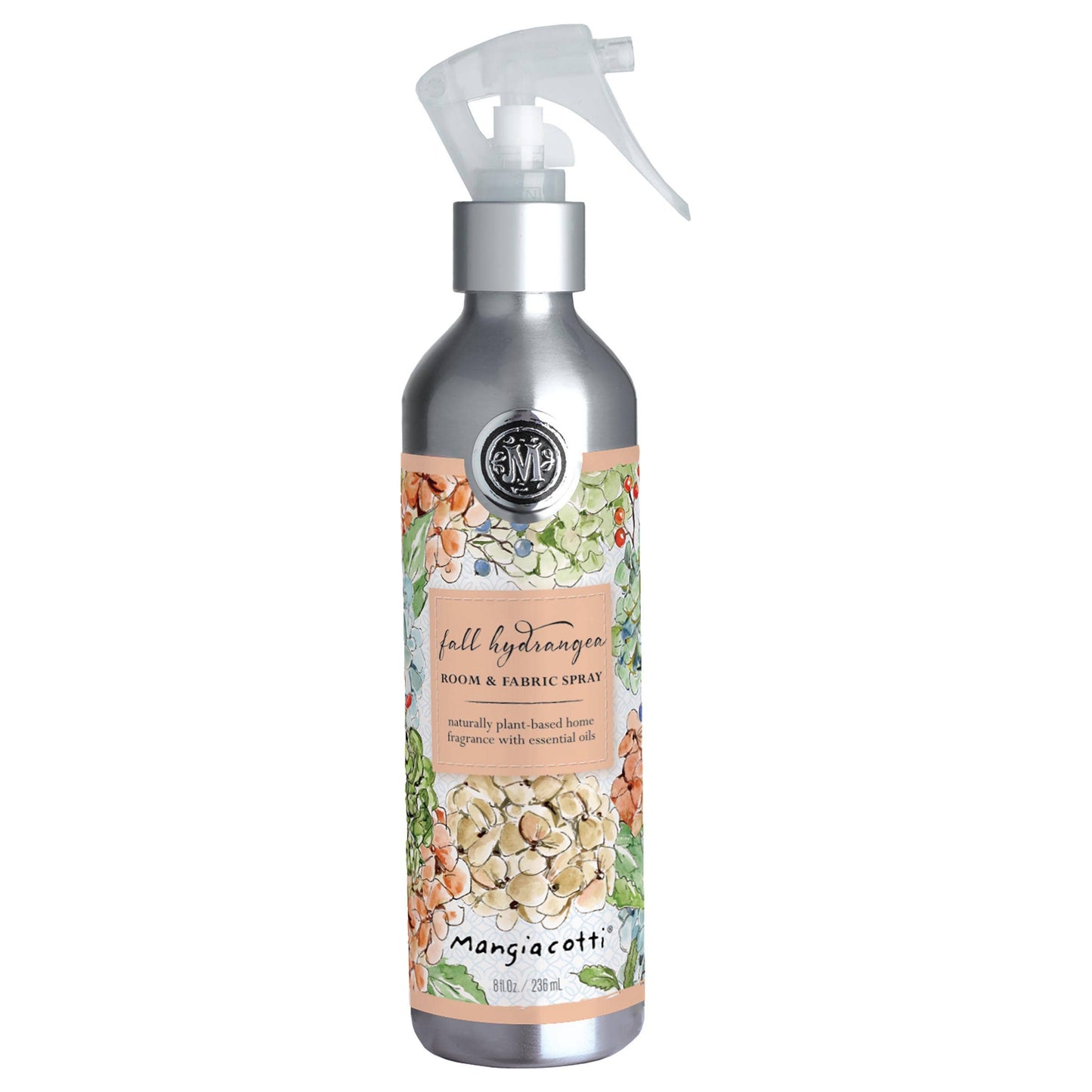 Fall Hydrangea Room & Fabric Spray 8 oz Mangiacotti Autumn